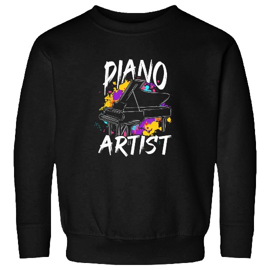 vintages Piano Player Piano Artist Pianist Sweatshirts