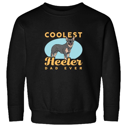 Mens Heeler Dad Australian Cattle Dog Heeler 1 Sweatshirts