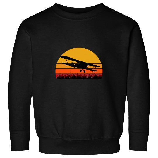 Airplane Pilot Flight Attendant Jet Airliner Prop Plane Fly 2 Sweatshirts