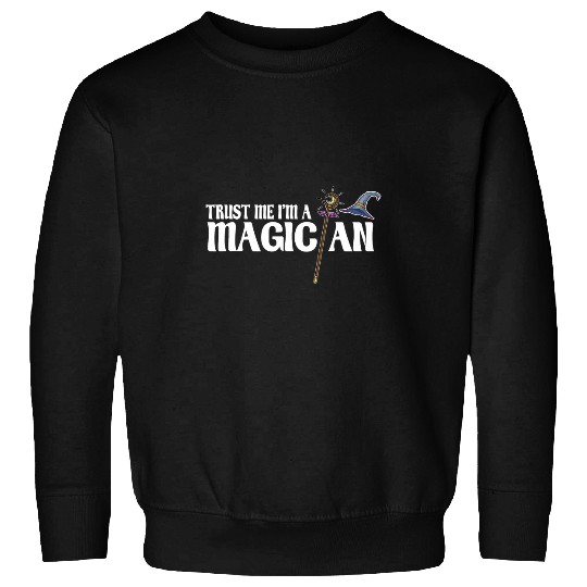 Magician Illusionist Perfomer Magic Magical Card Tricks Sweatshirts