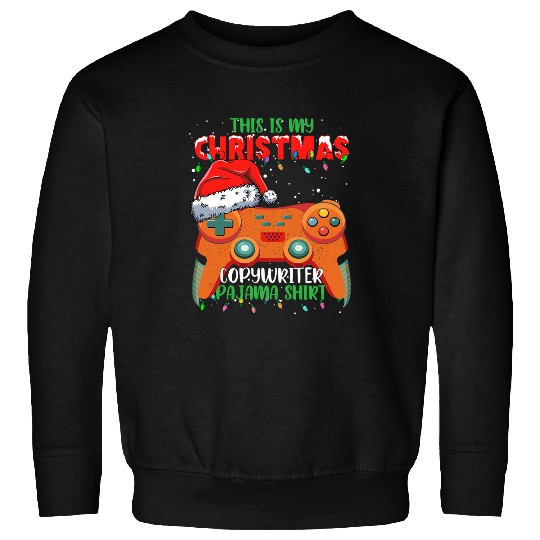 This Is My Christmas Video Game Controller writer Sweatshirts