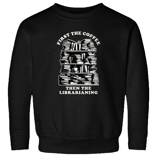 Librarian Library Worker Library Cart Sweatshirts
