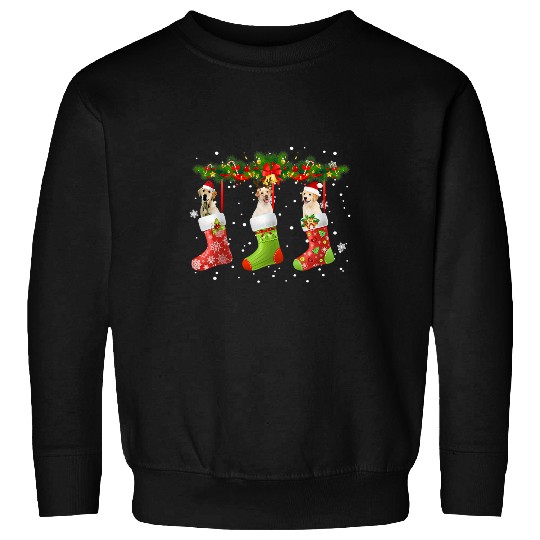Labrador Lab Dog Labrador Socks Christmas Funny Family Pajamas Xmas Sweatshirts