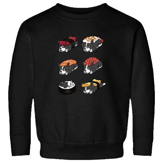 Sushi Border Collie Dog 1 Sweatshirts