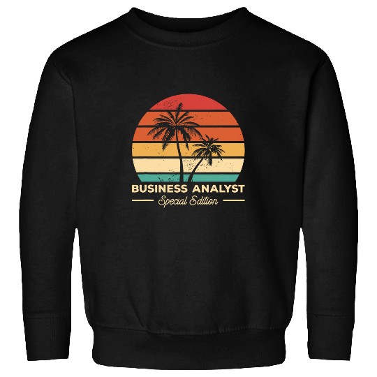 vintages Business Analyst Special Edition Consultant Sweatshirts