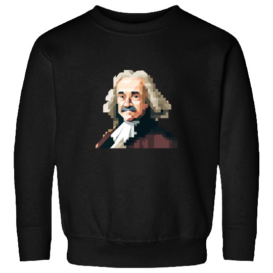 Thomas Hobbes 8 Bit 1 Sweatshirts
