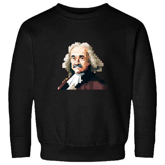 Thomas Hobbes 8 Bit 1 Sweatshirts