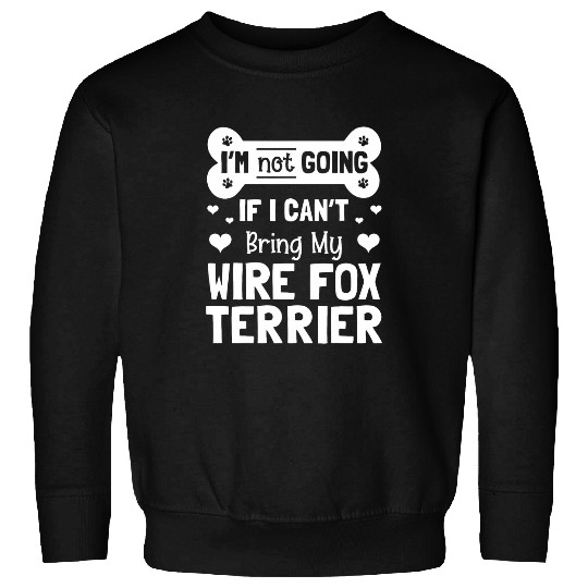 Wire Fox Terrier Dog Owner Lover Wirehaired Foxy Fur Parent Sweatshirts