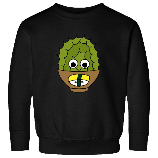 Melocactus In Cute Sushi Bowl Sweatshirts