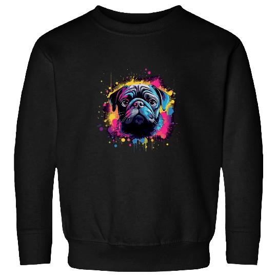 Pug Colorful 7 Sweatshirts