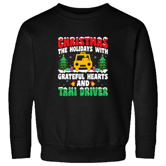 Taxi Driver xmass 2Christmas Holidays with Taxi Driver Sweatshirts