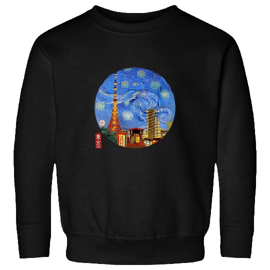 tokyo retro harajuku aesthetic in japanese retro vibes style Sweatshirts