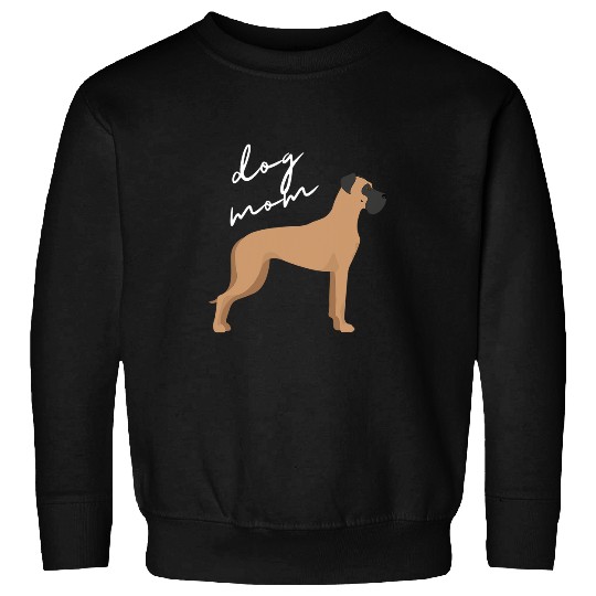 Dog Great Dane Fawn Great Dane Dog Mom Woman T-Shirt Sweatshirts