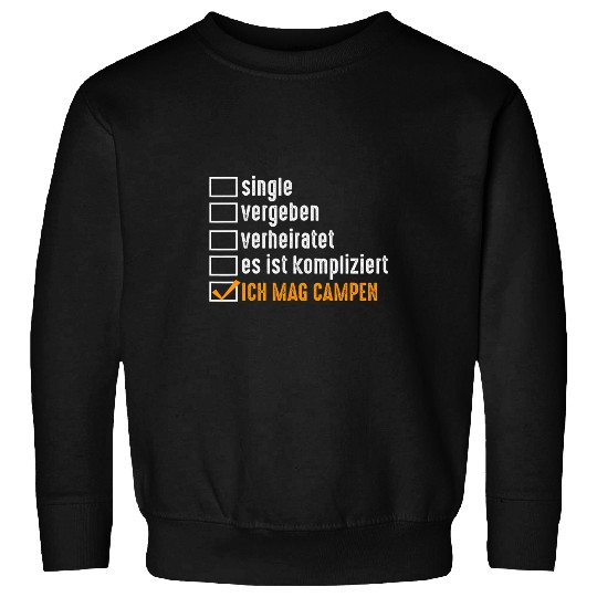 Motorhomes Caravan Camper Camping Sweatshirts