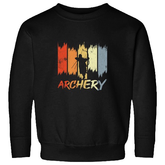 vintages Archery Target Sweatshirts