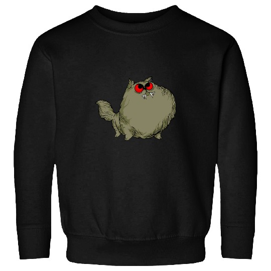 The Funny vintages Cute Art Angry Cat s Graphic Plus Size Sweatshirts