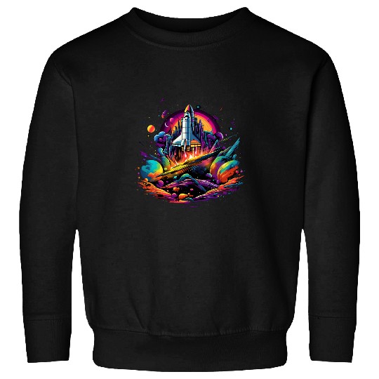 Space Shuttle Science Astronomy 27 Sweatshirts