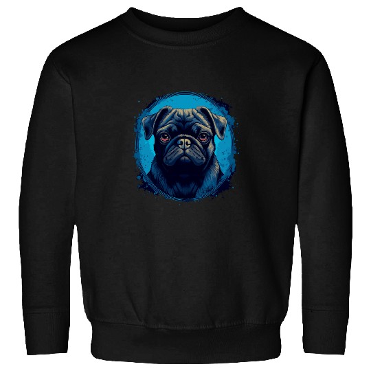 Pug Colorful 2 Sweatshirts