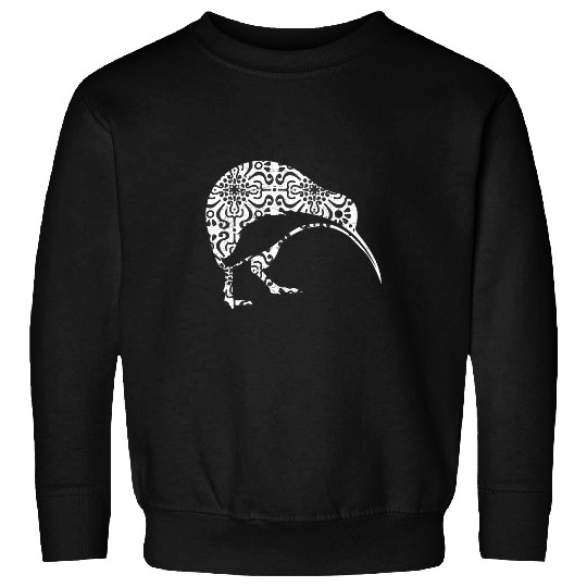 Maori Kiwi Tribal Aboriginal New Zealand Bird Art 1 Sweatshirts