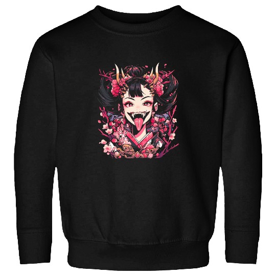 Vampire Geisha 2Japan Japanese Horror Anime Manga Gothic Sweatshirts