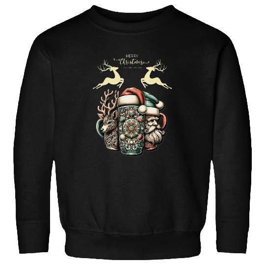 The Holiday Christmas Punch Mugs vintages style tea Sweatshirts