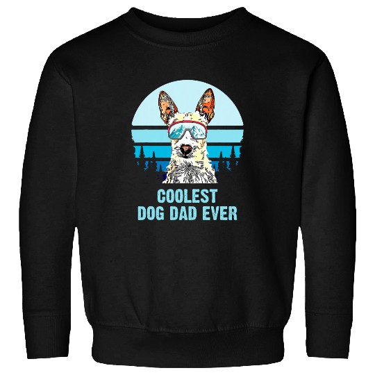 Portuguese Podengo Pequeno Skiing Coolest Dog Dad Ever Sweatshirts