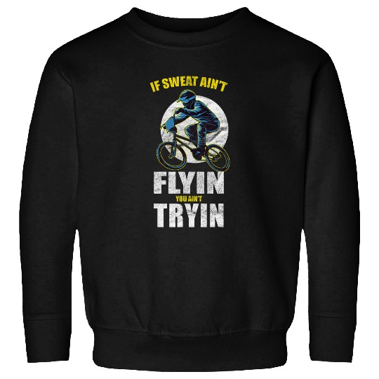 vintages Cyclist BMX Biker Bicycle Rider Triathlon Bike Racer Sweatshirts