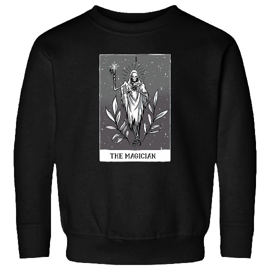 The Magician Occult Gothic Horror Tarot Card Sweatshirts