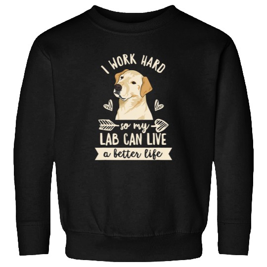 Labrador Lab Dog Design for a Yellow Lab Owner Sweatshirts