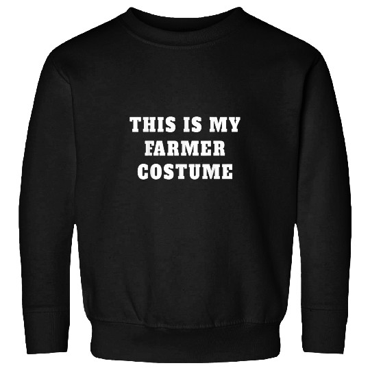This is my Farmer Costume Halloween Sweatshirts