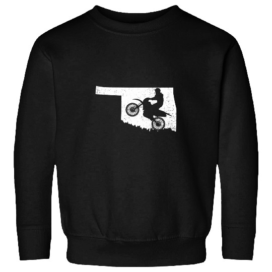 Oklahoma Dirtbike Gift Dirt Bike Biking Motorcycle Biker Sweatshirts