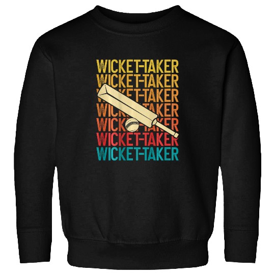 WicketTaker Backprint Cricket Sweatshirts