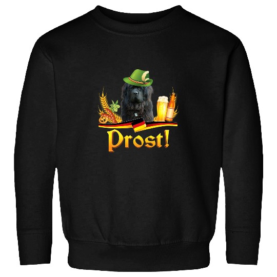 Newfoundland Dog Beer Oktoberfest Prost Beer Festival Munich Sweatshirts
