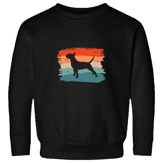 vintages Retro Miniature Bull Terrier Dog Lover 3 Sweatshirts