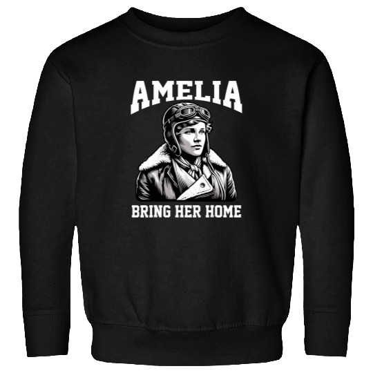 Amelia Bring Amelia homes Missing Person Female Aviator 1 Sweatshirts