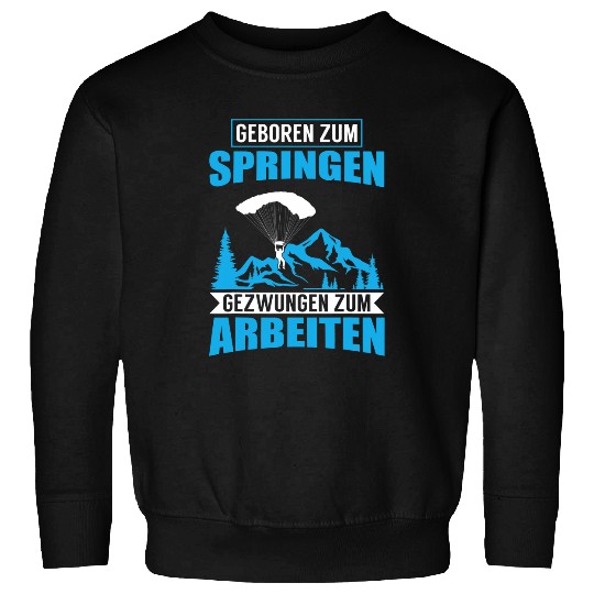 Skydiving Parachute I Do Random Gravity Checks Sweatshirts