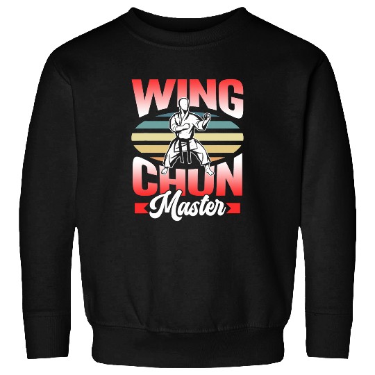 Wing Chun Master Martial Arts Training Fighter Coach Sweatshirts