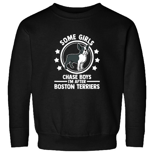 Womens Im after Boston Terrier Border Collie Sweatshirts