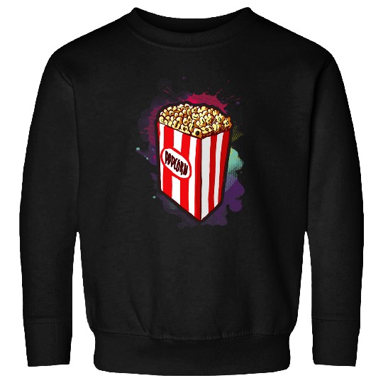 vintages pop art Popcorn Sweatshirts