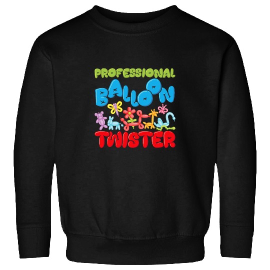 Professional Balloon Twister Balloons Artist Twisting Sweatshirts