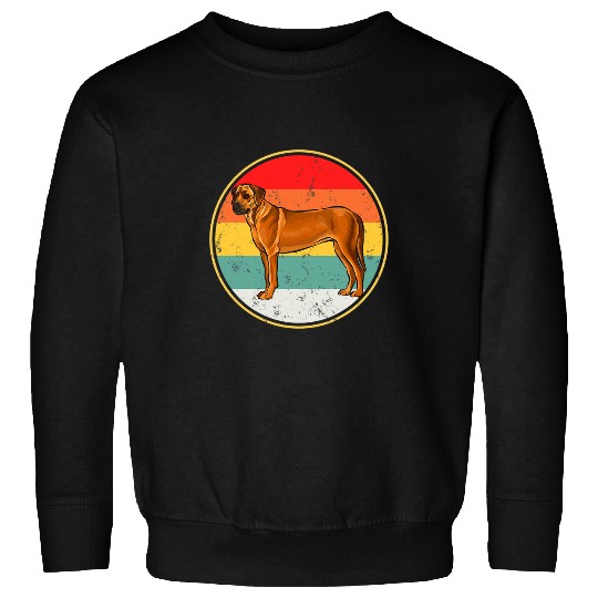 vintages Retro Sunset Rhodesian Ridgeback Dog Sweatshirts