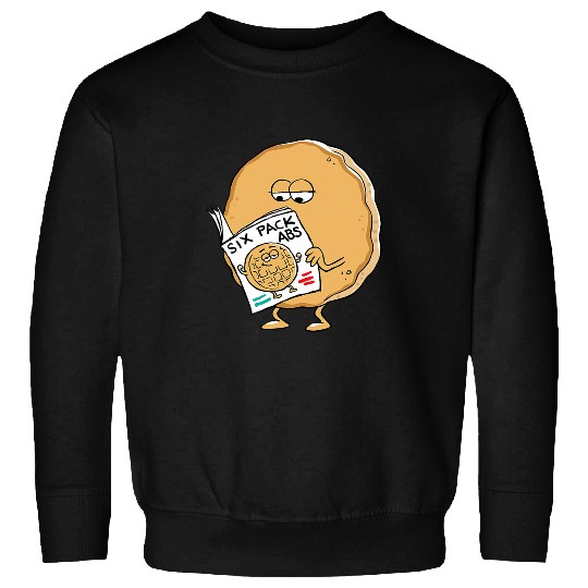 Six Pack Abs Pancake Waffle Sweatshirts