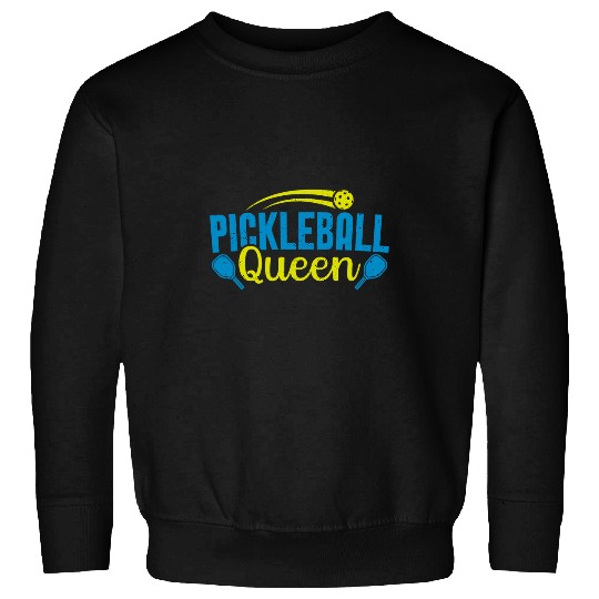 Pickleball Queen Professional Pickleballs Coachs Players 1 Sweatshirts