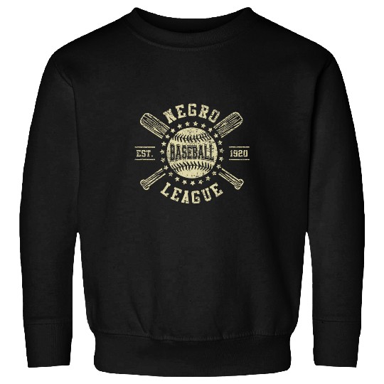 vintages Negro League Baseball Black History Month Sweatshirts