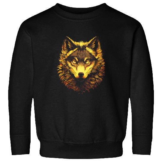 wolfs Animal for wolfs lovers wolfs Art Canis lupus wolfdog 5 Sweatshirts