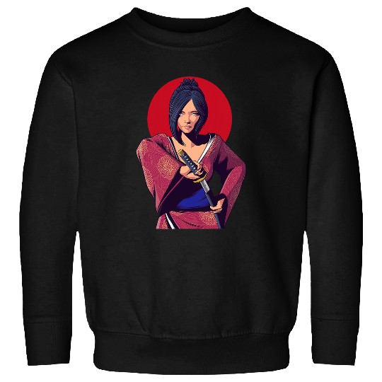 vintages Japanese Kawaii Geisha Anime Girl in Kimono 22 Sweatshirts