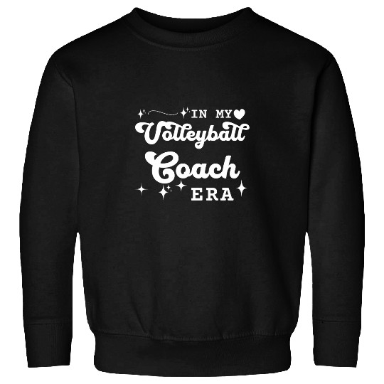 Retro In My Volleyball Coachs Teacher Era Back To School Sweatshirts