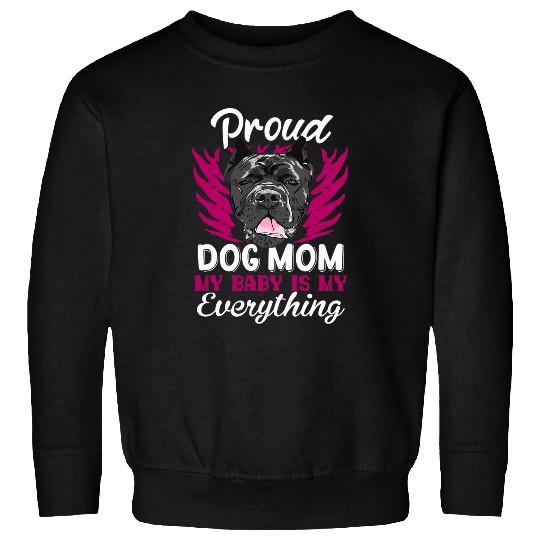 Proud Cane Corso Dog Mom Gift for Women Sweatshirts