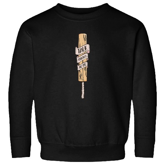 Mens Retro Cricket Bat Game Cartoon Art For Cricket Players Sweatshirts