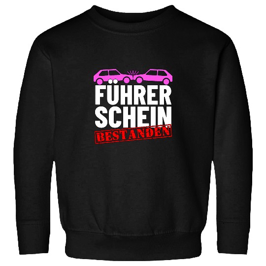 Womens Funny daughter driving licence driving test passed gift Sweatshirts